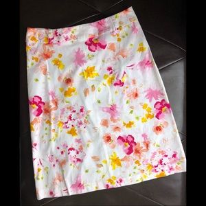 Floral Pencil Skirt